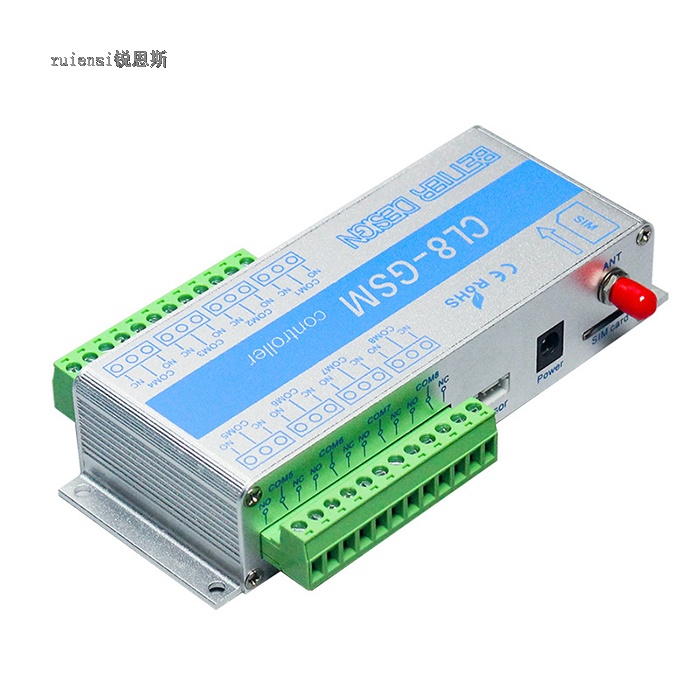 CL8-GSM-TH Mobile Remote Control Switch Relay Smart Switch Phone Call, SMS, Remote Control Switch