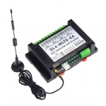 4G Remote 4-Channel Controller DL4 Phone SMS Alarm Temperature and Humidity Input Linkage Pump Forward and Reverse